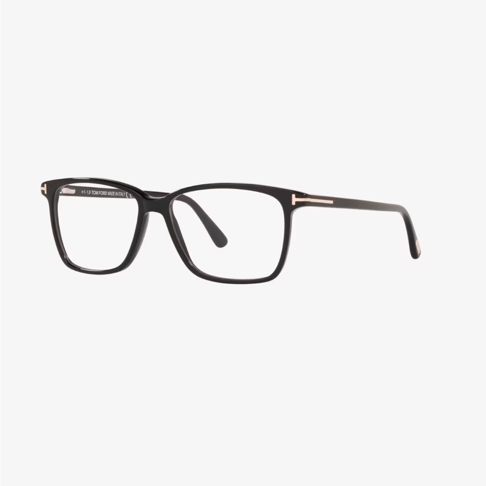 New Tom Ford Eyeglasses Frames Blk/gld Tf 5478-b 001 55/14/145 New w/tags